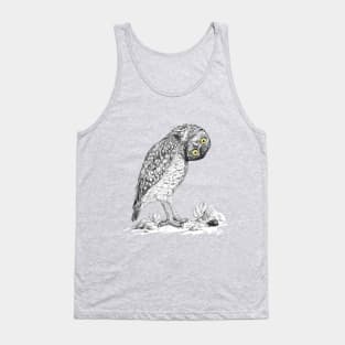 Burrowing Owl - A Matter of Perspective - by Nadya Neklioudova Tank Top